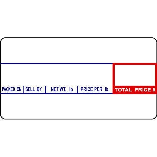 CAS LST-8000 Printing Scale Label, 58 x 30 mm, Non-UPC, 12 Rolls Per Case - Image 5